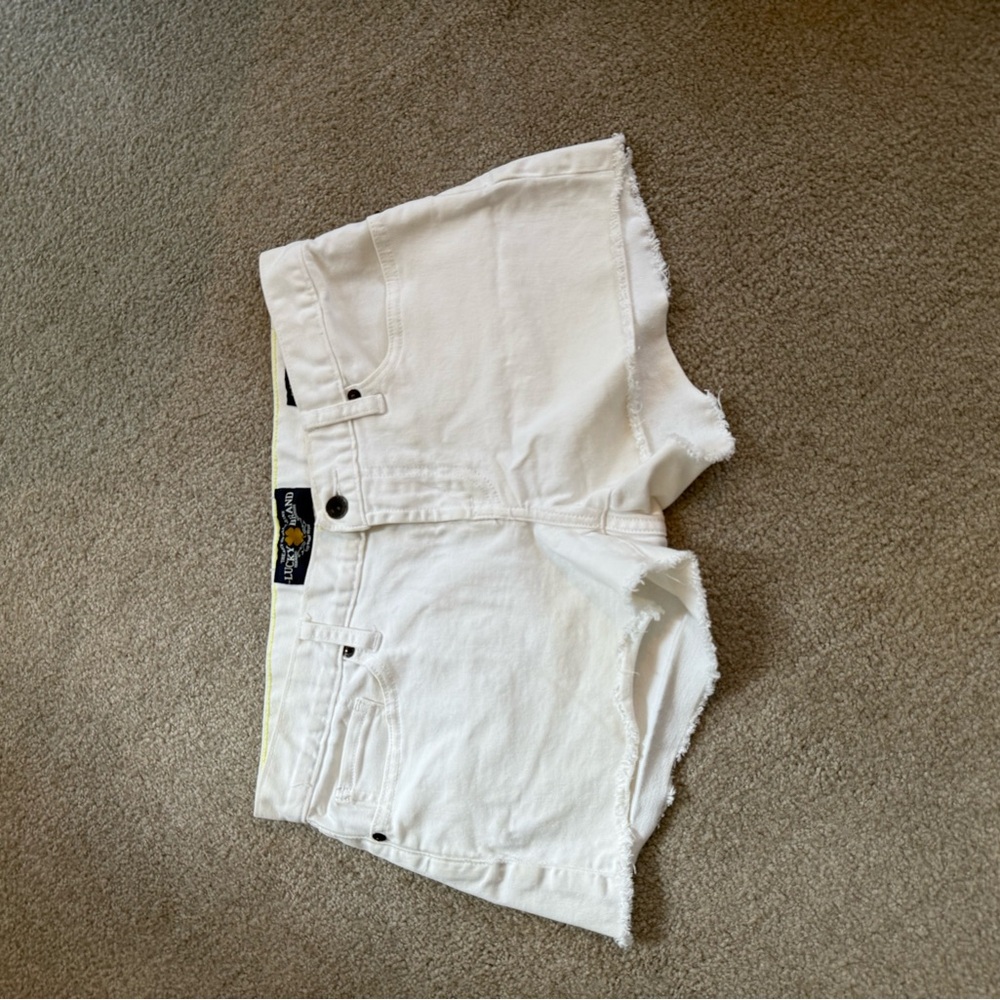 Lucky Brand White Jean Shorts Riley